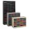 Safco Literature Organizer, 60 Cmprtmnt, 37-1/2"x12-3/4"x60", GY SAF9231GRR - alternate 3